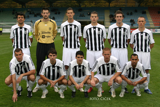 Ekipa Mure na tekmi proti Zagorju.